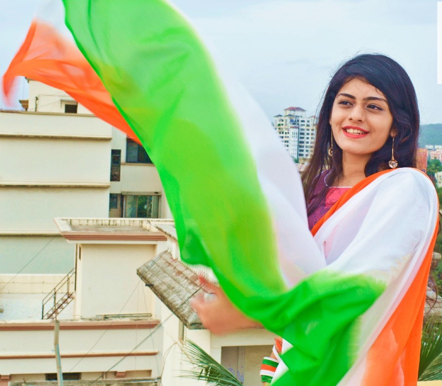 Perfect tri-coloured look this independence day!