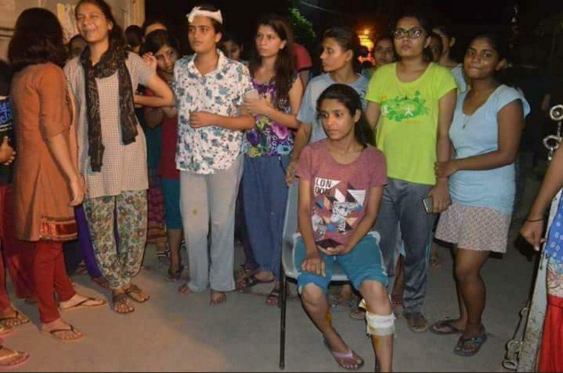 bhu students protest