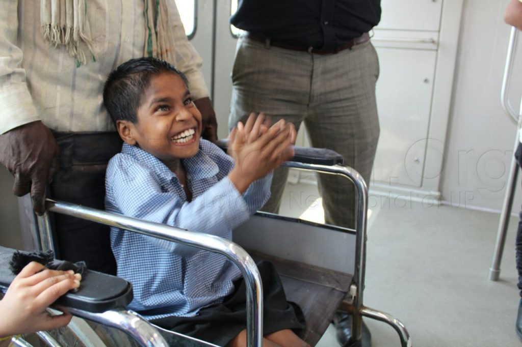 Divyang Children's Ride Lucknow Metro