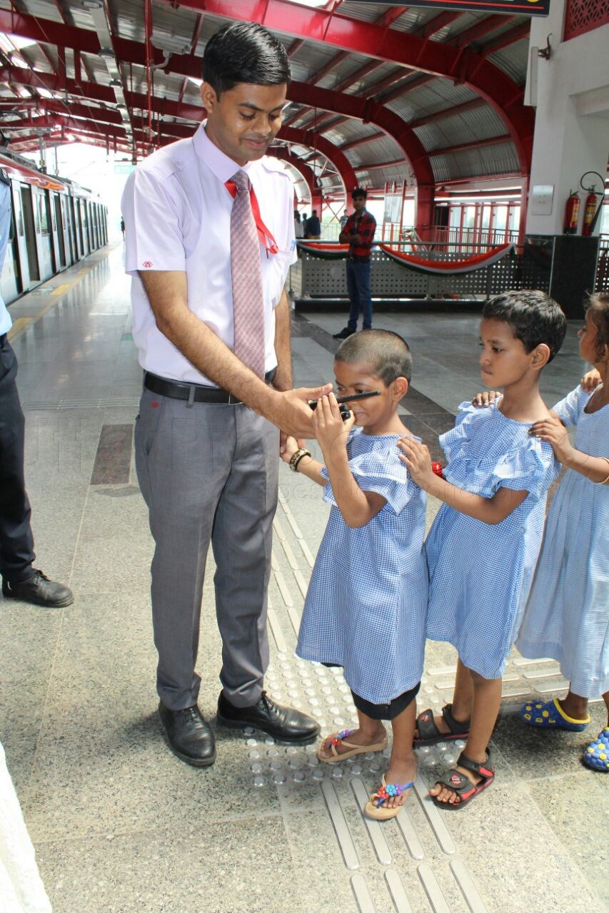 Divyang Children's Ride Lucknow Metro
