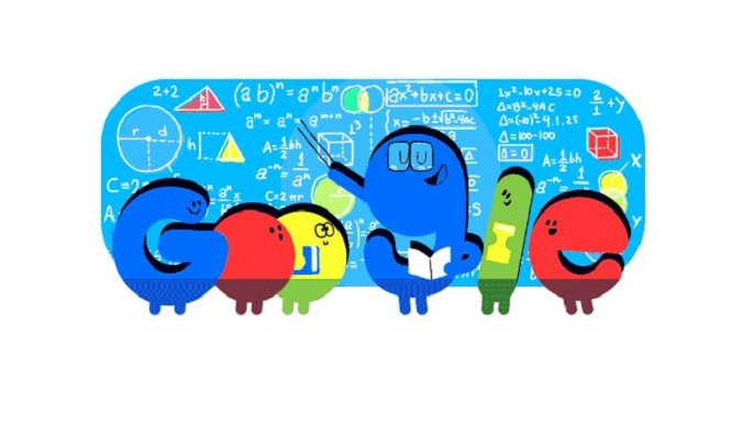 teachers day google doodle