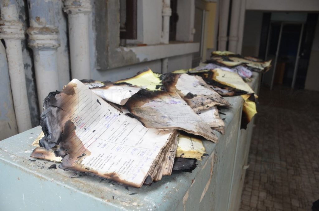 fire in krishi bhawan