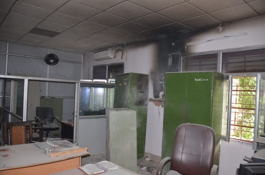 fire in krishi bhawan