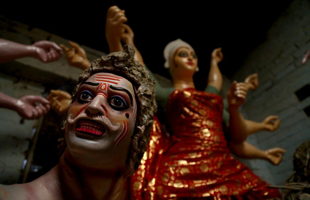 durga puja preparations