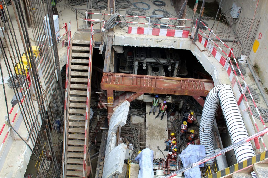lmrc starts tunneling