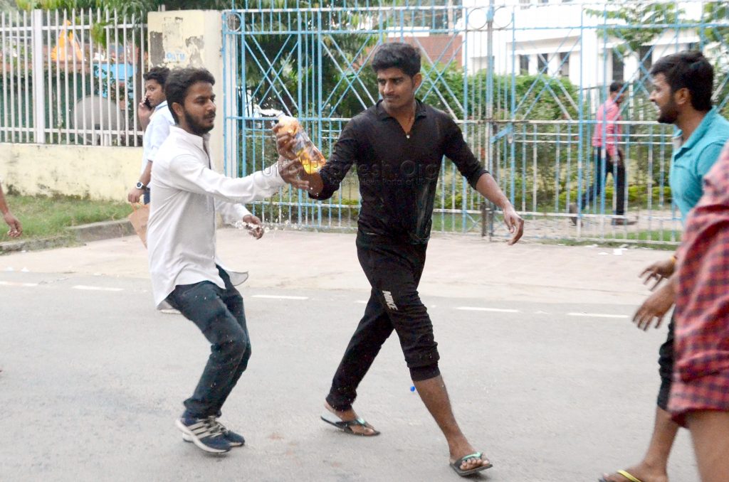 Students attempted self immolation in lucknow university