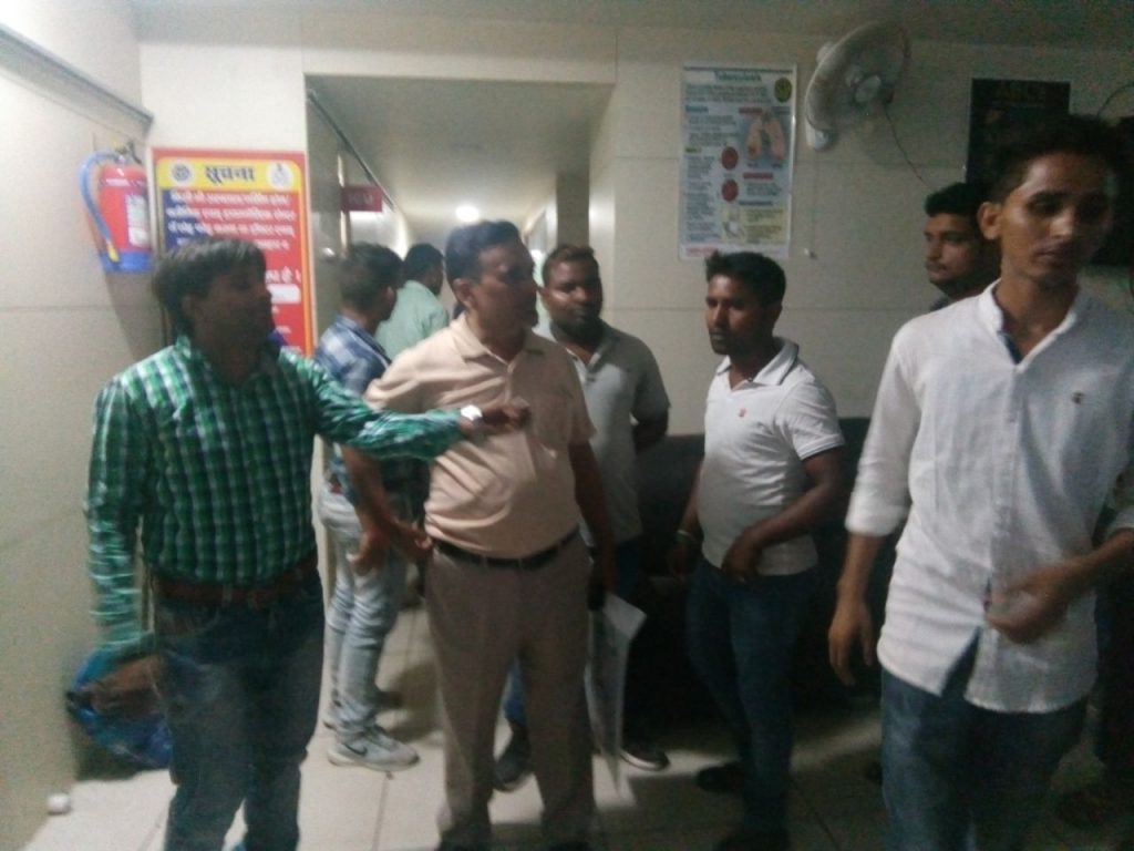 child died in hasanganj lucknow
