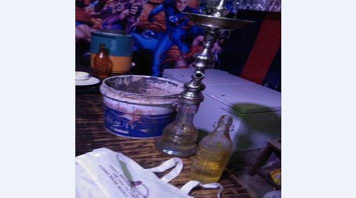hookah bar served intoxic substance to youth in meerut