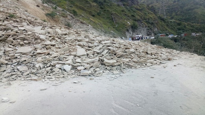 jammu srinagar landslide