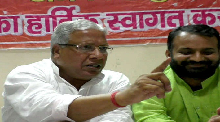 rajendra agrawal bjp mp controversial statement on lover couple in hapur