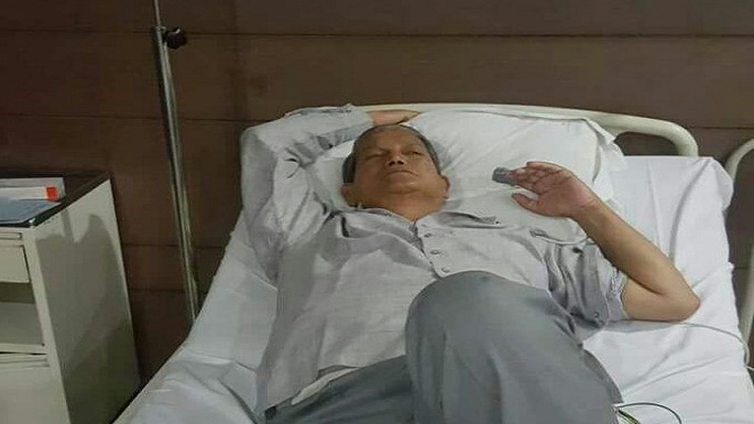 uttarakhand harish rawat admit