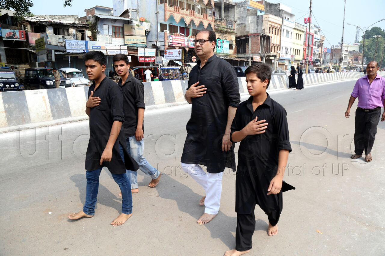 moharram juloos in lucknow