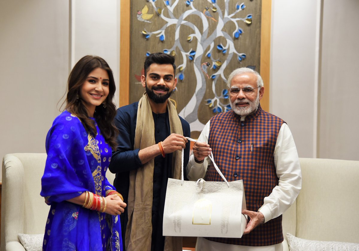Virat and Anushka's Wedding Reception in Delhi
