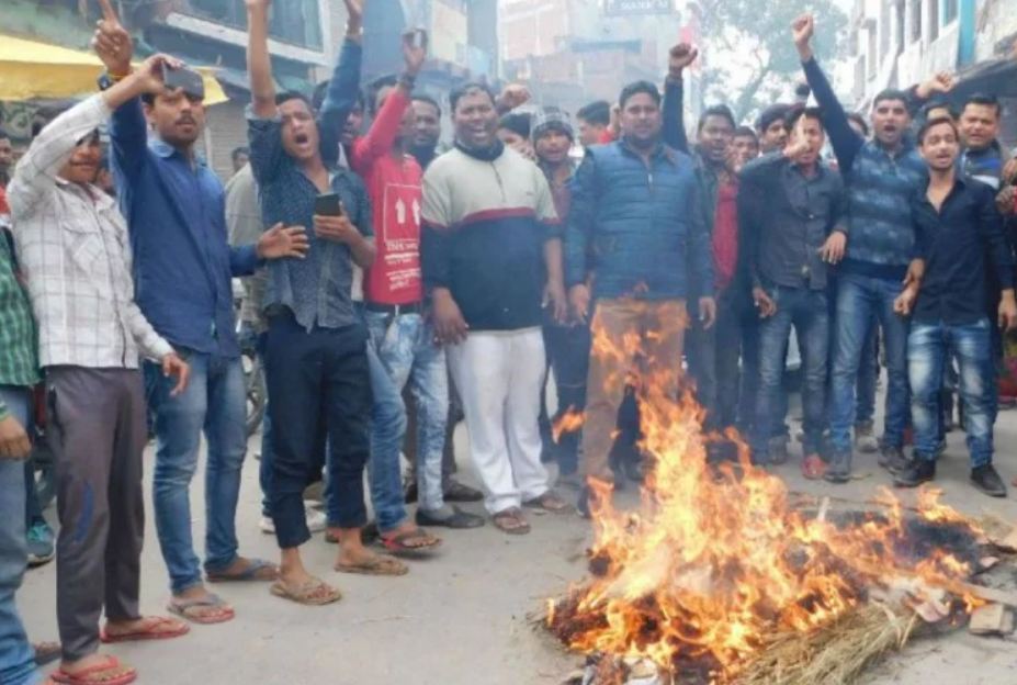 Resentment in east soldiers of Mainpuri on Martyrdom of 40 soldiers