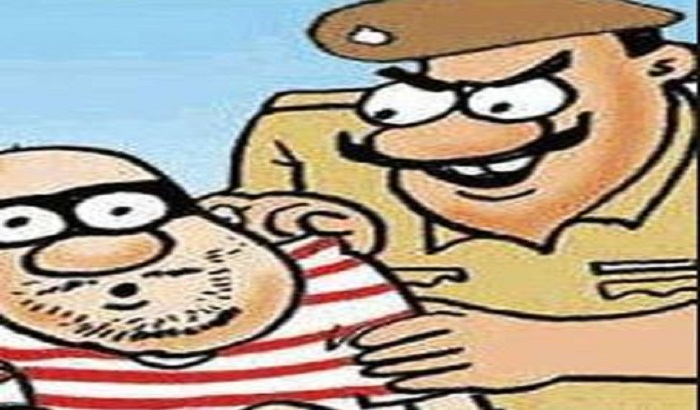 Absconding criminal come to the police hands in Shrawasti