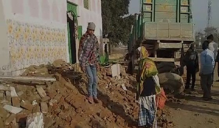 An accident at the National Highway, elderly men death in the mosque