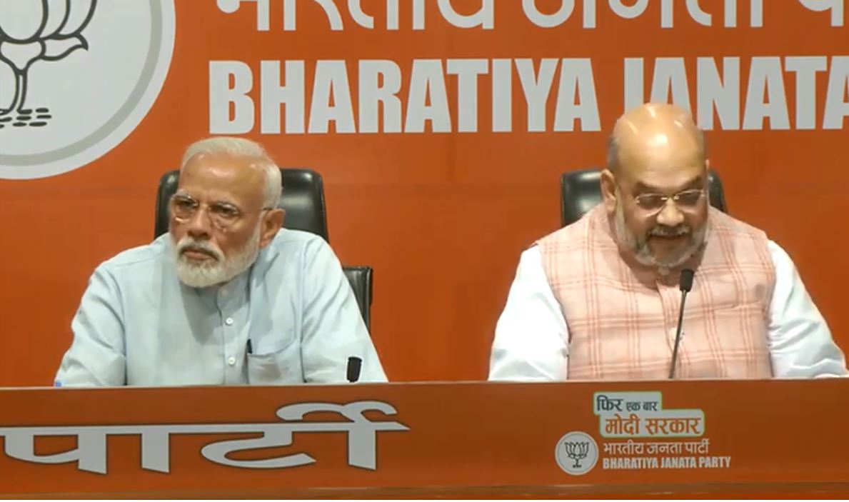 PM Narendra Modi press briefing