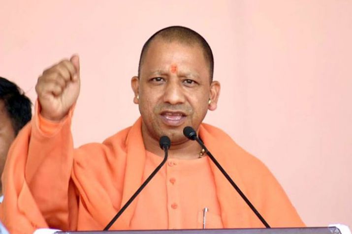 cm yogi adityanath address a rally in kushinagar