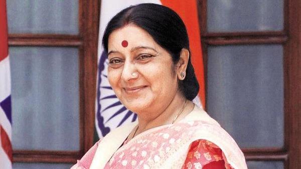 last tweet of sushma swaraj