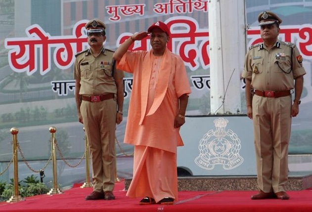 CM yogi awarded