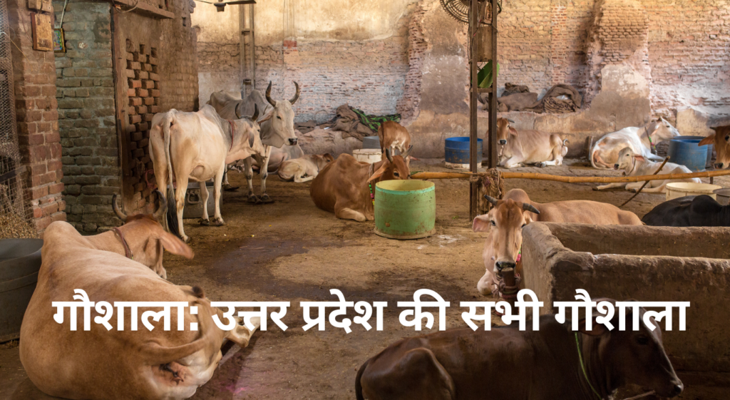 गौशाला: उत्तर प्रदेश की सभी गौशालाओं (UP Gaushala) का विवरण